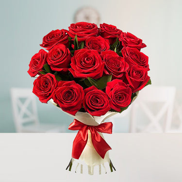 15 Red Roses Bouquet